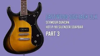 Eastwood SideJack Seymour Duncan Silencer P90s Pickups