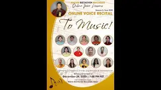 2nd Season Recital - December 2020 - MALVIN BEETHOVEN MACASAET ONLINE VOICE LESSONS