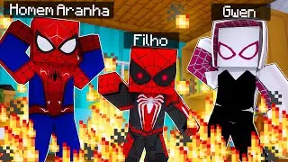 Who's Your Family? O FILHO DO HOMEM ARANHA FICOU DO MAL NO MINECRAFT ‹‹ P3DRU ››