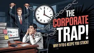 🔴 The Corporate Trap Why 9-to-5 Jobs Are Keeping You Stuck!