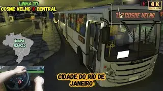 Proton Bus Linha 117 Cosme Velho x Central Mapa RJ V2.0 #protonbussimulator #simulator #shorts