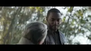 Old Steve Rogers Gives Shield to Sam Wilson - Avengers  Endgame Ending Scene