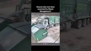 Waste Management scam #share #vlog #scam #garbage #busted #caught t