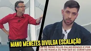 MANO MENEZES DIVULGA ESCALAÇÃO PARA NETO