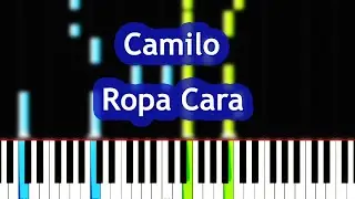 Camilo - Ropa Cara Piano Tutorial