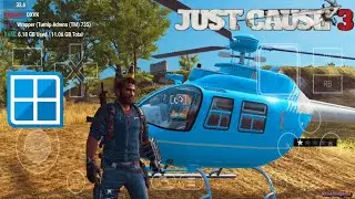 Just Cause 3 Gameplay Winlator Cmod Emulator 13.1.1 (Windows) On Android | POCO F6