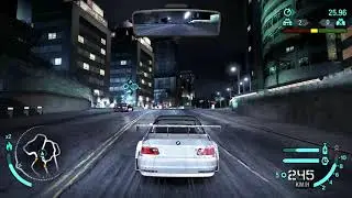 BMW M3 GTR | MYSTERY CITY | Epic Police Chase | NFS Carbon Battle Royale MOD