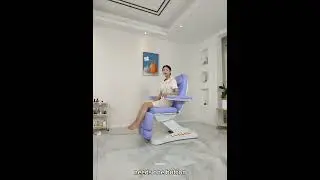 Electric Massage Table Aesthetic Salon Beauty Lash Facial Eyelash Chairs Curved Esthetician Spa Bed