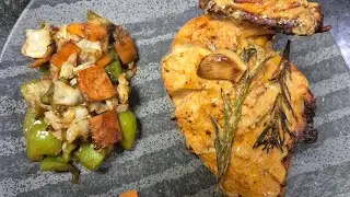 Air Fryed Chicken Recipe / Spicy Chicken Recipe / Diet Chicken Recipe #airfryedchicken #dietchicken 