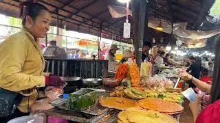 A Popular Place to Visit and Eating Food at Oudong Hill Resort in Cambodia 