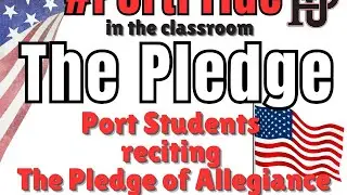 The Pledge from Mrs. Burns' 4th grade class