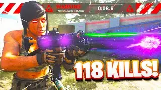 the NEW MP7 is OVERPOWERED.. PURPLE TRACERS! (BEST MP7 CLASS SETUP!) - Modern Warfare