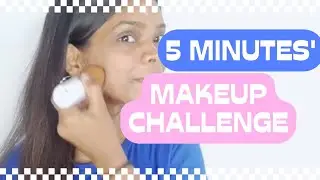5minutes makeup challenge #5minmakeupchallenge #makeup #youtube