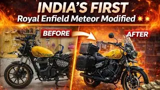 Royal Enfield meteor 350 full modification 💥💥💥.  | One lakh worth  😱😱