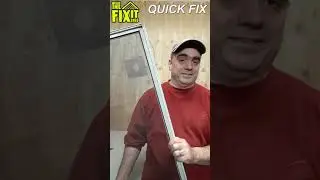How to patch a screen with a hole in it.  Cheap, easy fix #shorts