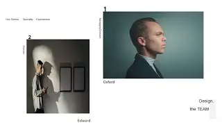 PowerPoint Presentation 06 - Project Team Introduction Slide with Line and Fade Animation