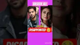 Baseer Ali Disappointed Farhana 🔥 #bb19trending #amaalmalik #abhishekbajaj #biggboss19 #bb #viral