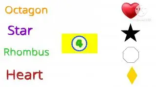 Shapes name |match the shapes with their name | Goro Kids Channel