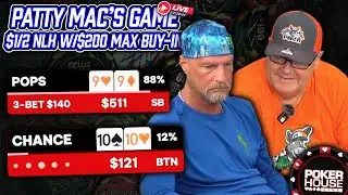 $1/2 NLH - PATTY MAC's GAME | PHFW LIVE