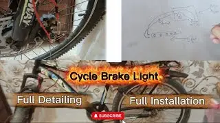 How To Make A Full Lightning Cycle Brake System . Easy And Working 🤑 .