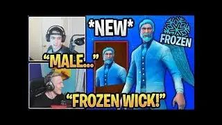 Streamers React to NEW FROZEN 'JOHN WICK' SKIN Fortnite