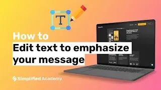 How to edit text to emphasize your message