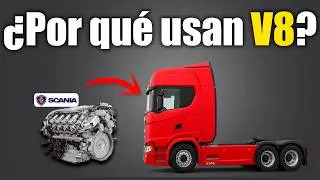 Por-qué Scania Sigue usando Motores V-8?