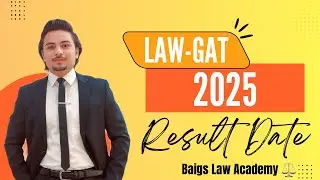 Law GAT 2025 Dates Announced | Test & Result Update