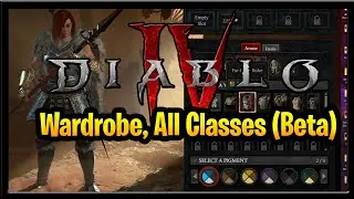 Diablo 4 Cosmetics Wardrobe Transmogs All Classes, Weapons,  (non Shop) Diablo 4 Beta Skins