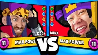 I challenged OJ to a MINA & ZIGGY Duel in Brawl Stars!