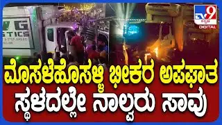 MosaleHosahalli Accident: ಗಣೇಶ ಮೆರವಣಿಗೆ ವೇಳೆ ಭೀಕರ ಅಪಘಾತ ನಾಲ್ವರು ಸಾವು | #TV9D