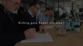 Workshops f&uuml;r Redenschreiber