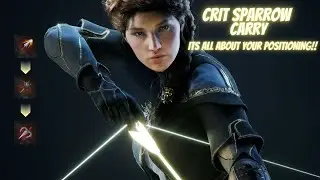 Playing with the worst carry!?, Sparrow SHRED/CRIT Build- Predecessor Gameplay