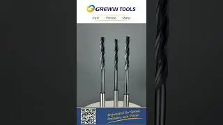 Grewin High-Speed Steel Reamer: Engineered for Steel Machining#reamer #reamer cutter #hss reamers