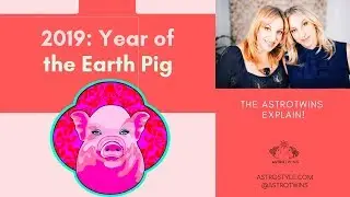 2019 Chinese Astrology | Year of the Earth Pig | The AstroTwins
