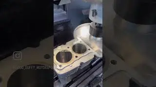 Yamaha XS1100 Cylinder Block Prep for WISECO 1196 Big Bore Kit