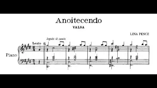 Lina Pesce - Anoitecendo (Marco Bernardo, piano)