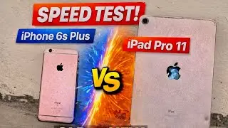 iPhone 6s Plus против iPad Pro 11 &ndash; Реальный тест скорости и производительности