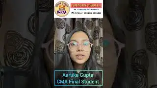 Aartika Gupta's Review about COMMERCE GURUKUL #trending #shortvideo #viral #icmai