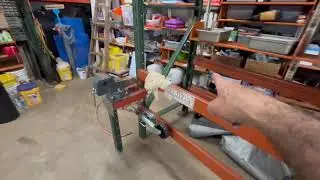 DIY Moveable Pallet Rack Work Bench, Shelving, Library Shelving