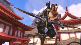 Overwatch: First Time Hanzo Domination Gameplay - IGN Plays Live