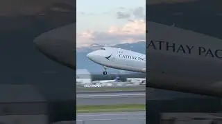 Cathay Pacific Cargo (CX72) Boeing 747-867F taking off from ANC to MIA on 6/22/2024 #boeing747 #747