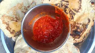 Eating show 🥗🥗Makke ki roti with timoor ki chutney 🥗🫜 Asmr mukbang #dwwallbharatfood #vegfood