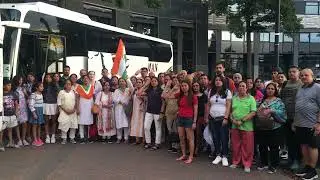 Star Tours majestic tour group celebrating Republic Day in Germany