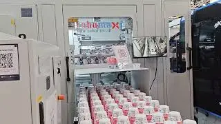 BMB Cooperating with Robomaxi On Show Turn-key IML Solutions for Yogurt Cups Production at K2025