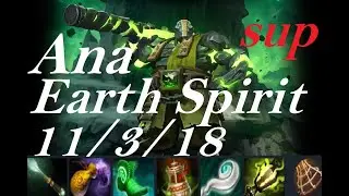 Ana sup Earth Spirit - tips to humblegod.bit - dota2