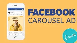 How to create Facebook Ad Design || Canva || Facebook Fashion Ad