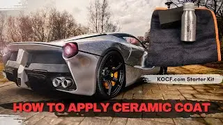 How to Apply Ceramic Coating to Car & Carbon Fiber Parts!