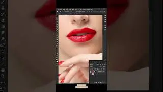 Change lips colour  #photoshop #midjourney #grapicdesign #trend #aitools #photoediting #editingtips