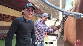 El Mali de Tepito ensillando por primera vez un caballo 🐎 